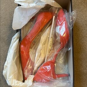 J. Crew Red Heels
